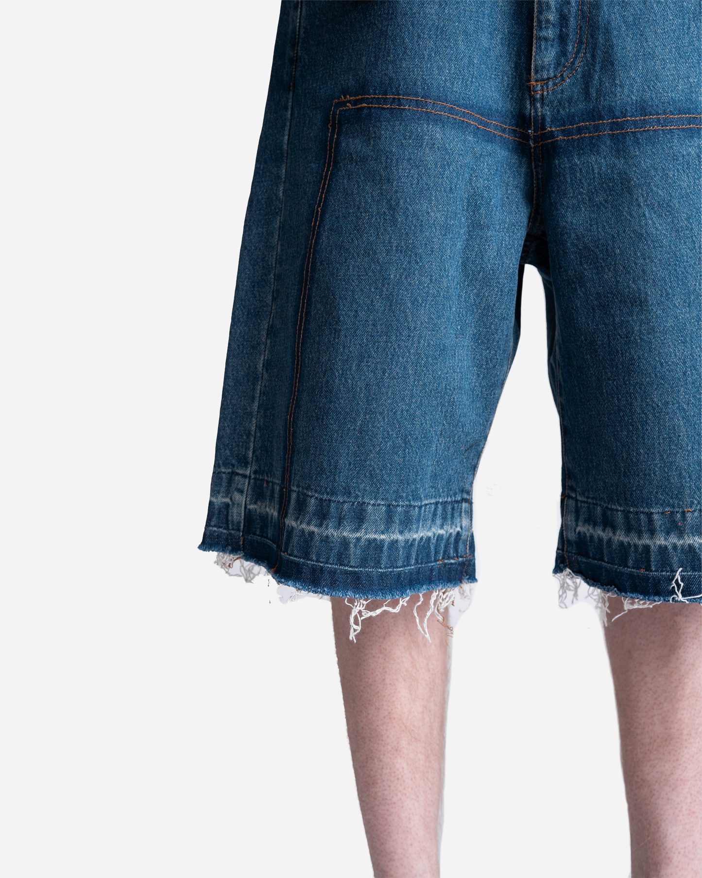 Frank Denim Shorts Blue