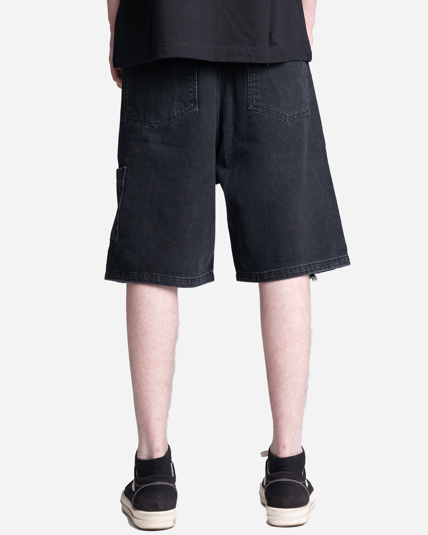 Max Denim Shorts Black