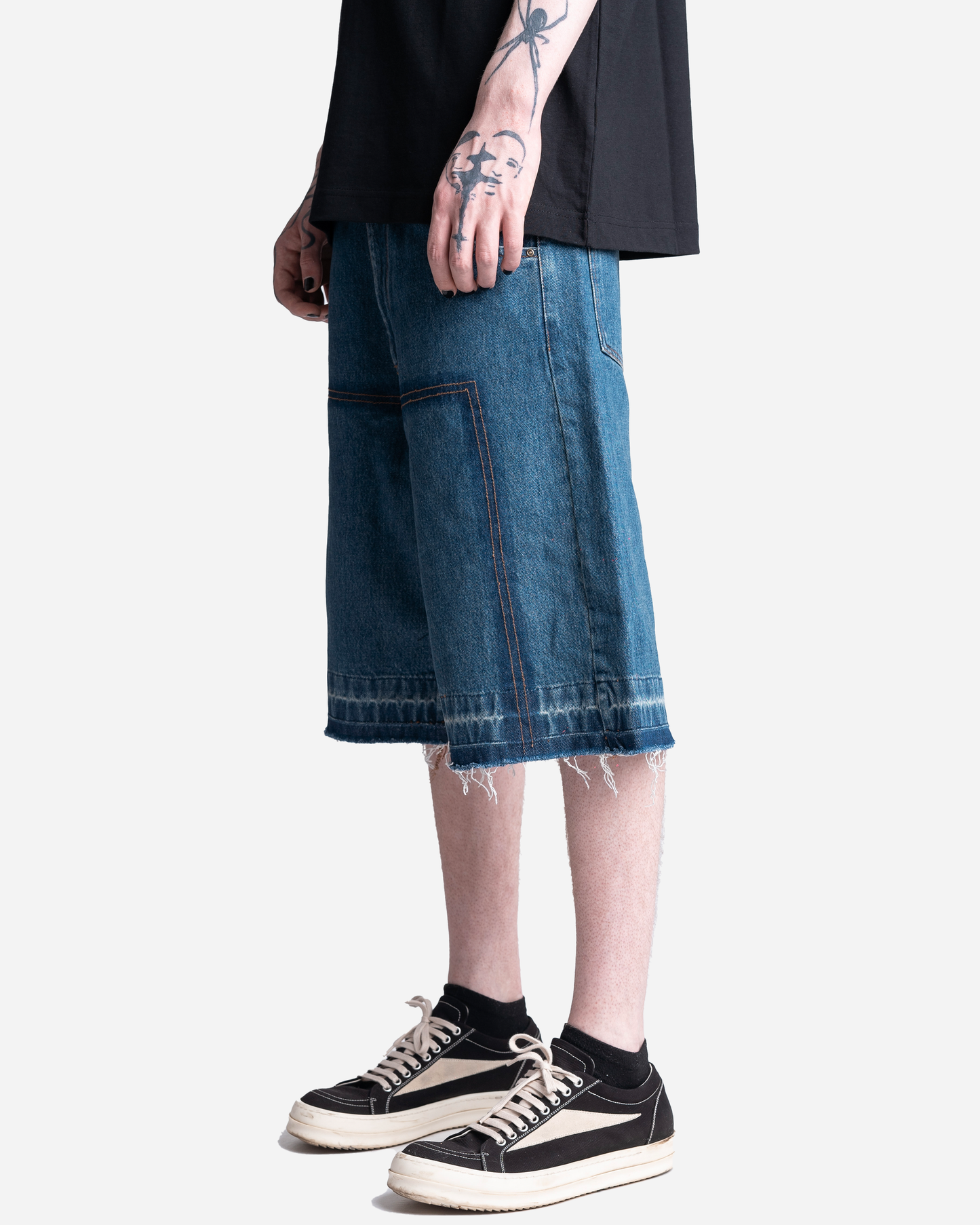 Frank Denim Shorts Blue